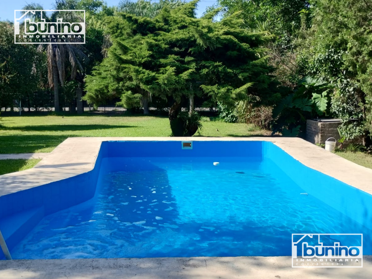 Casa alquiler temporario 2 habitaciones con piscina - Funes