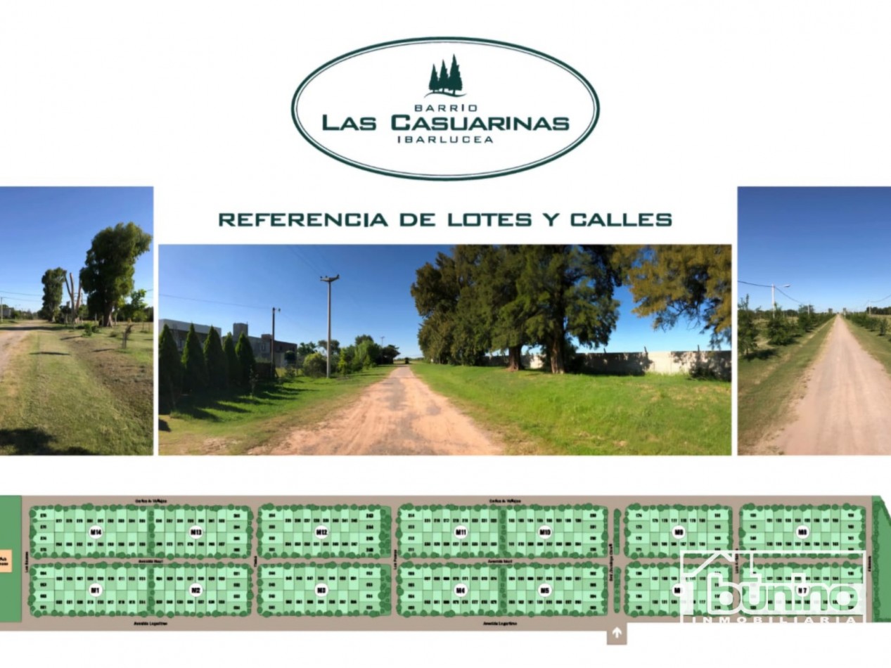 ¡OPORTUNIDAD! Terreno en venta en "Las Casuarinas" barrio cerrado- Ibarlucea