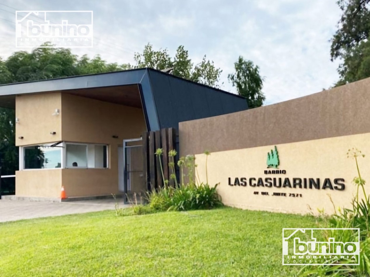 ¡OPORTUNIDAD! Terreno en venta en "Las Casuarinas" barrio cerrado- Ibarlucea