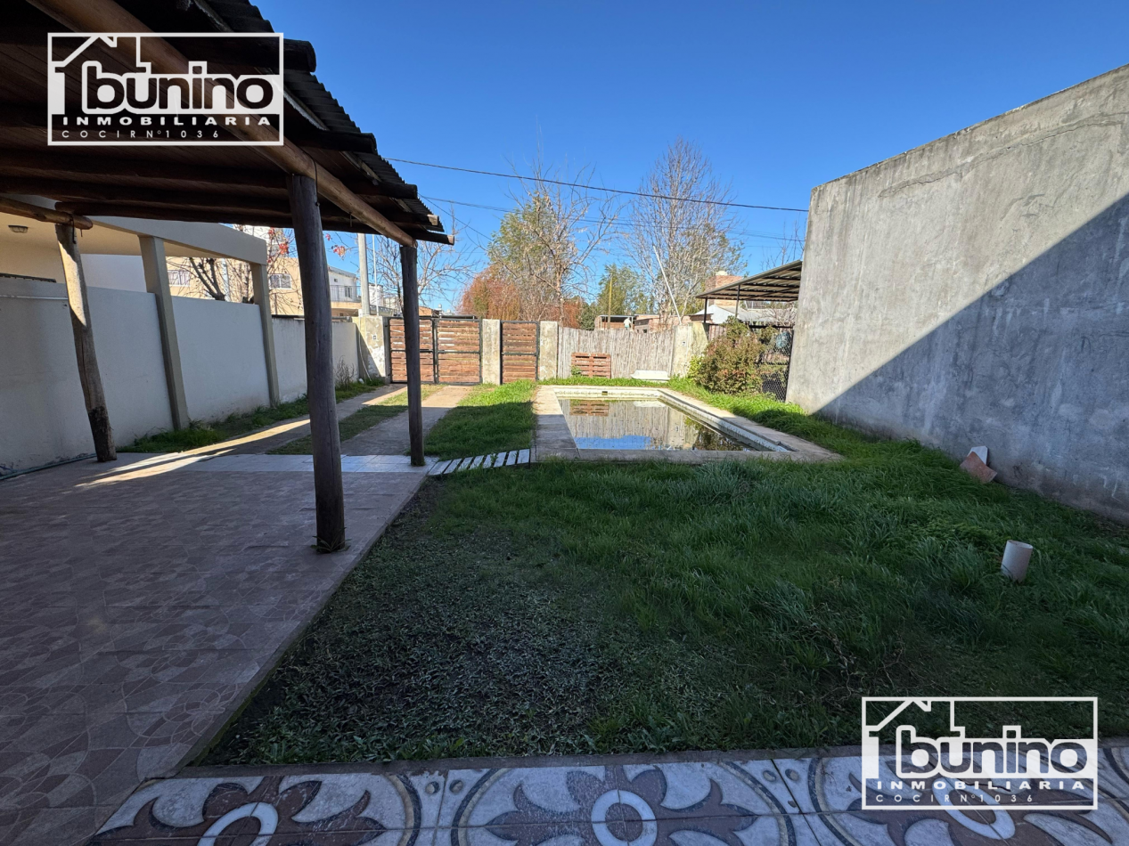 Casa de 2 dormitorios en alquiler! Ibarlucea