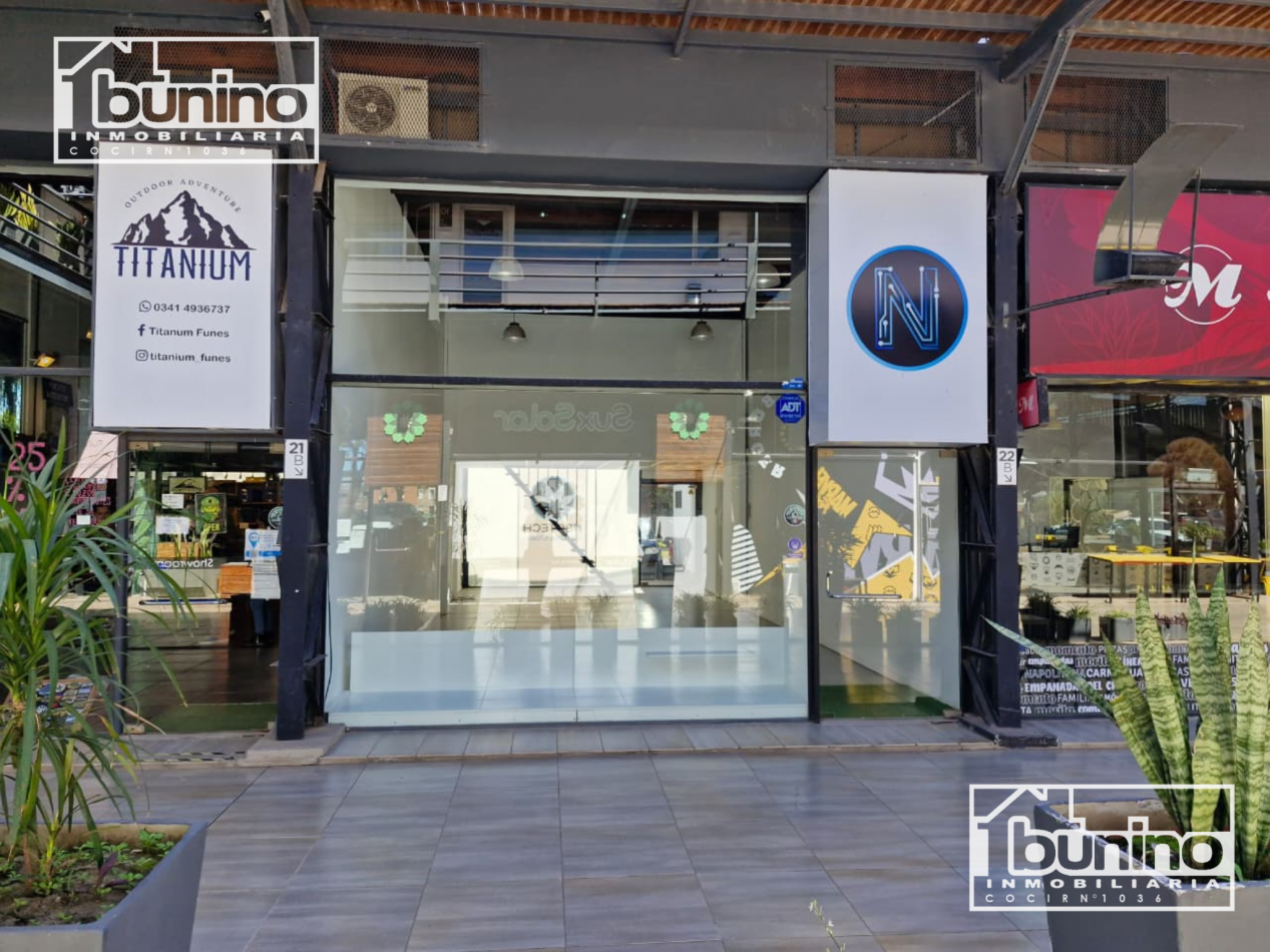 Alquiler de local comercial en Funes - Galeria Tierra Chica