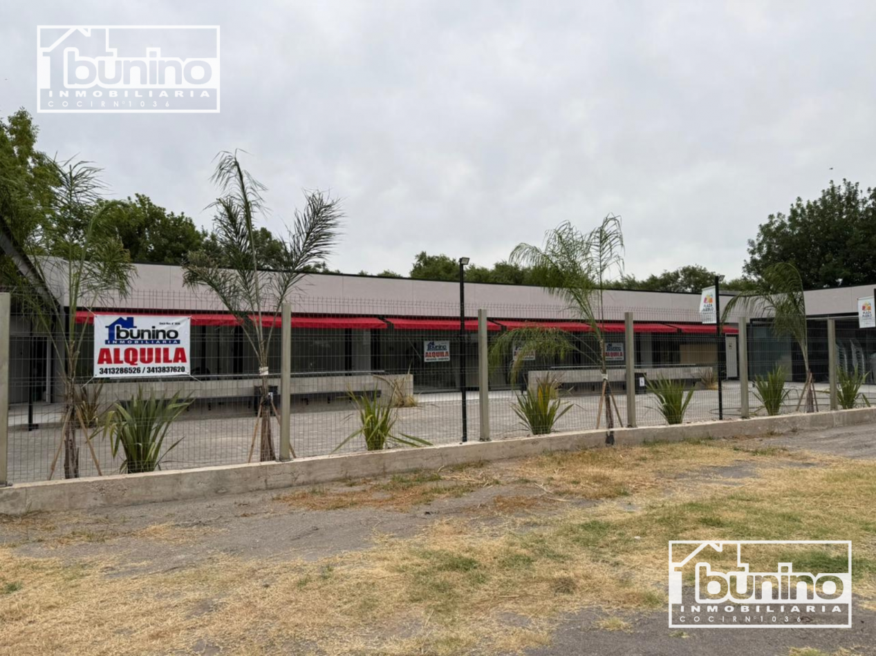 Locales comerciales en alquiler - Ibarlucea, Paseo comercial