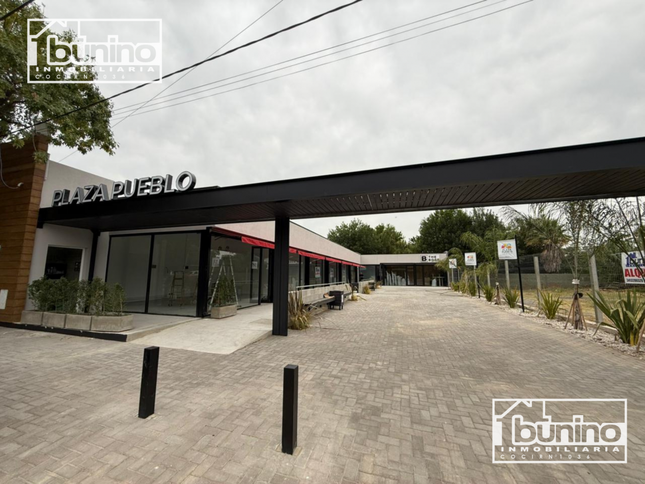 Locales comerciales en alquiler - Ibarlucea, Paseo comercial