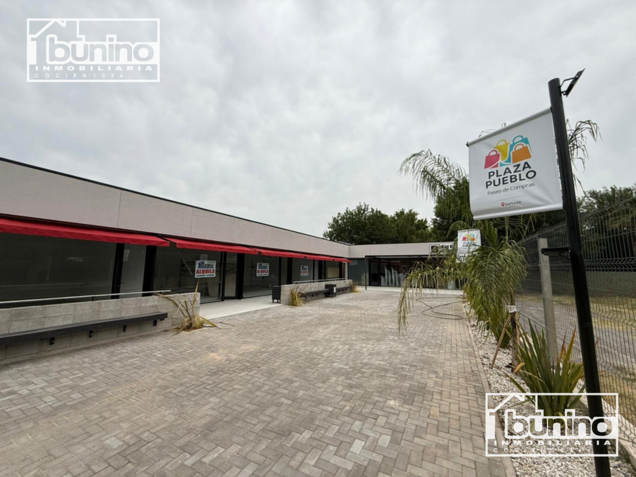 Locales comerciales en alquiler - Ibarlucea, Paseo comercial
