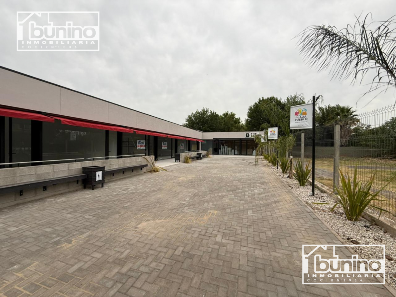 Locales comerciales en alquiler - Ibarlucea, Paseo comercial