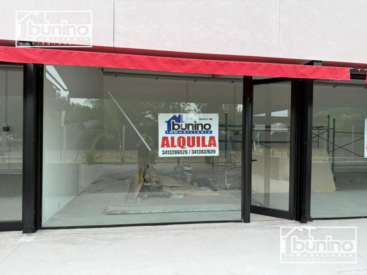 Locales comerciales en alquiler - Ibarlucea, Paseo comercial