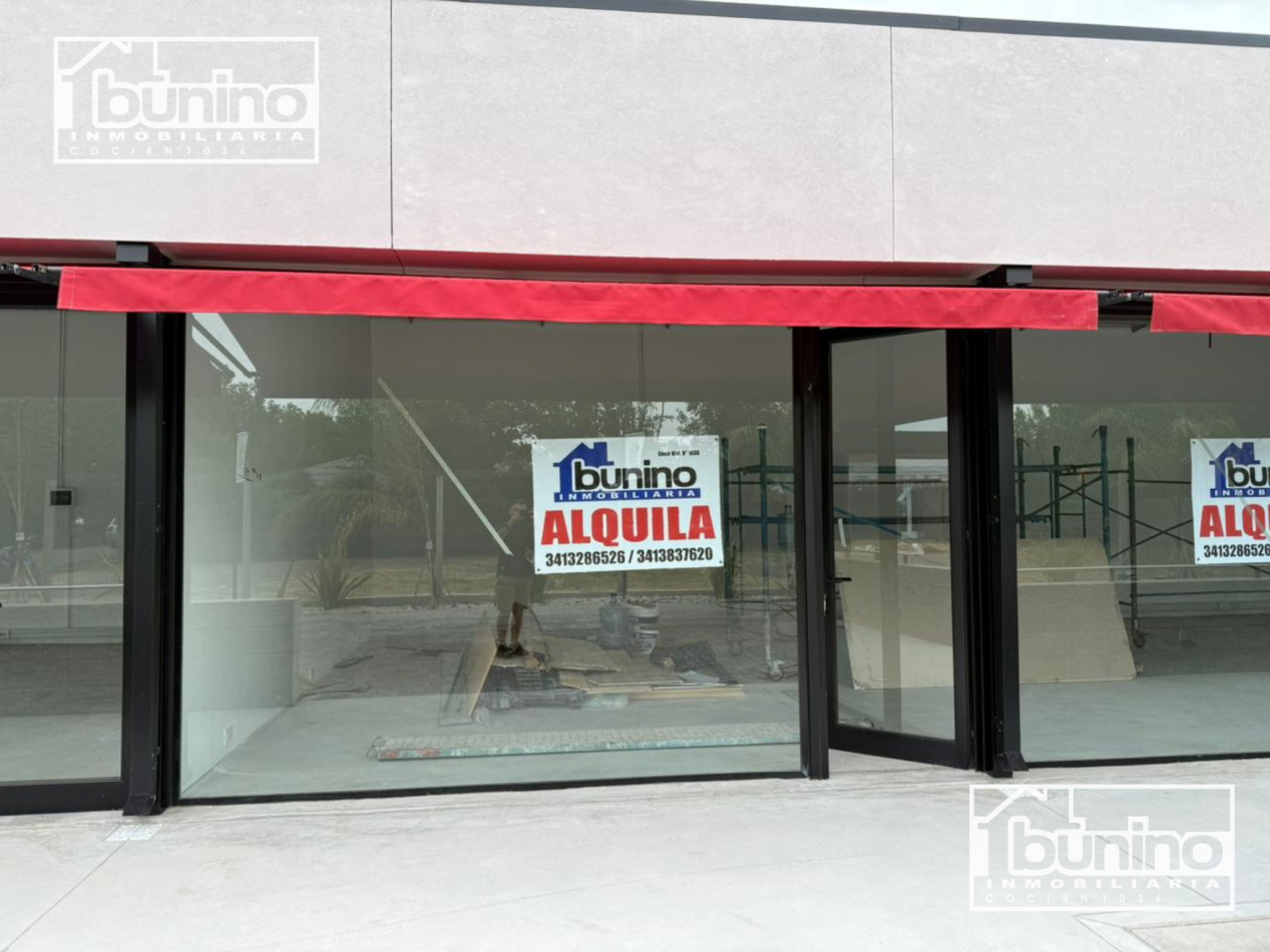 Locales comerciales en alquiler - Ibarlucea, Paseo comercial