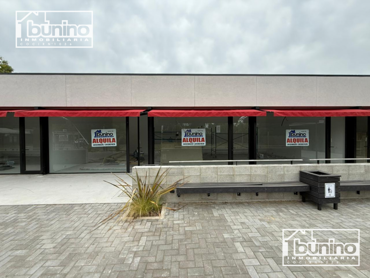 Locales comerciales en alquiler - Ibarlucea, Paseo comercial