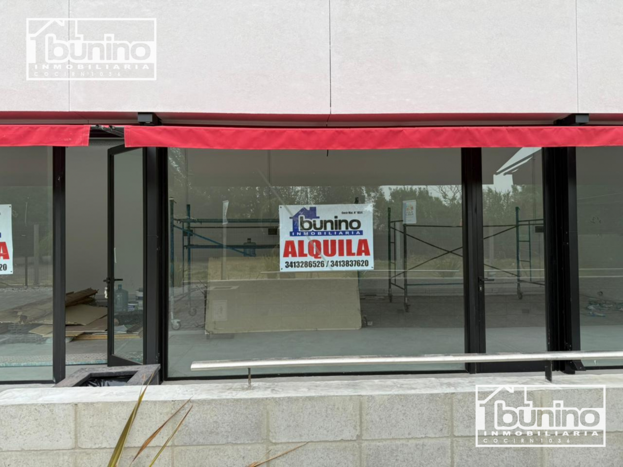 Locales comerciales en alquiler - Ibarlucea, Paseo comercial