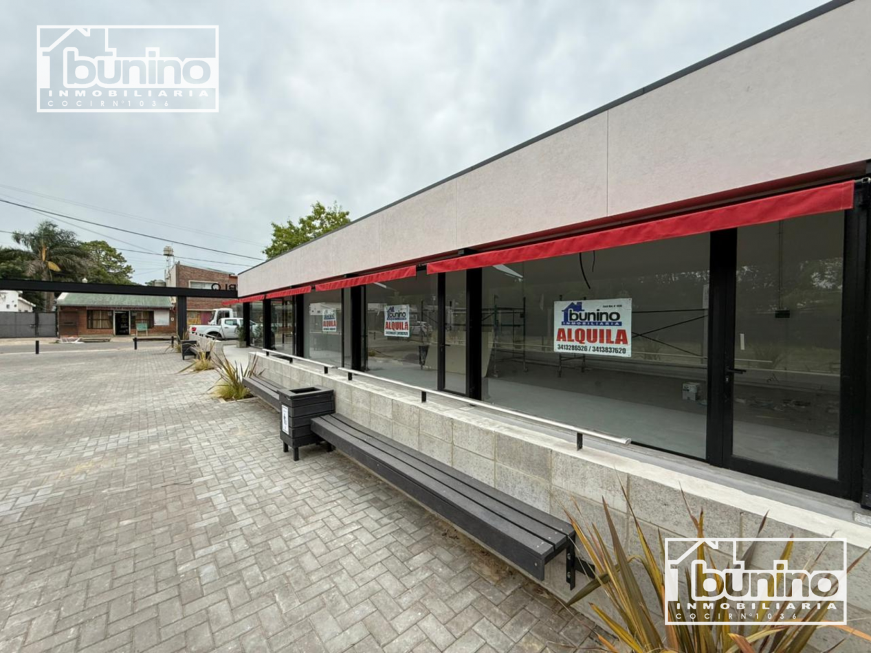 Locales comerciales en alquiler - Ibarlucea, Paseo comercial