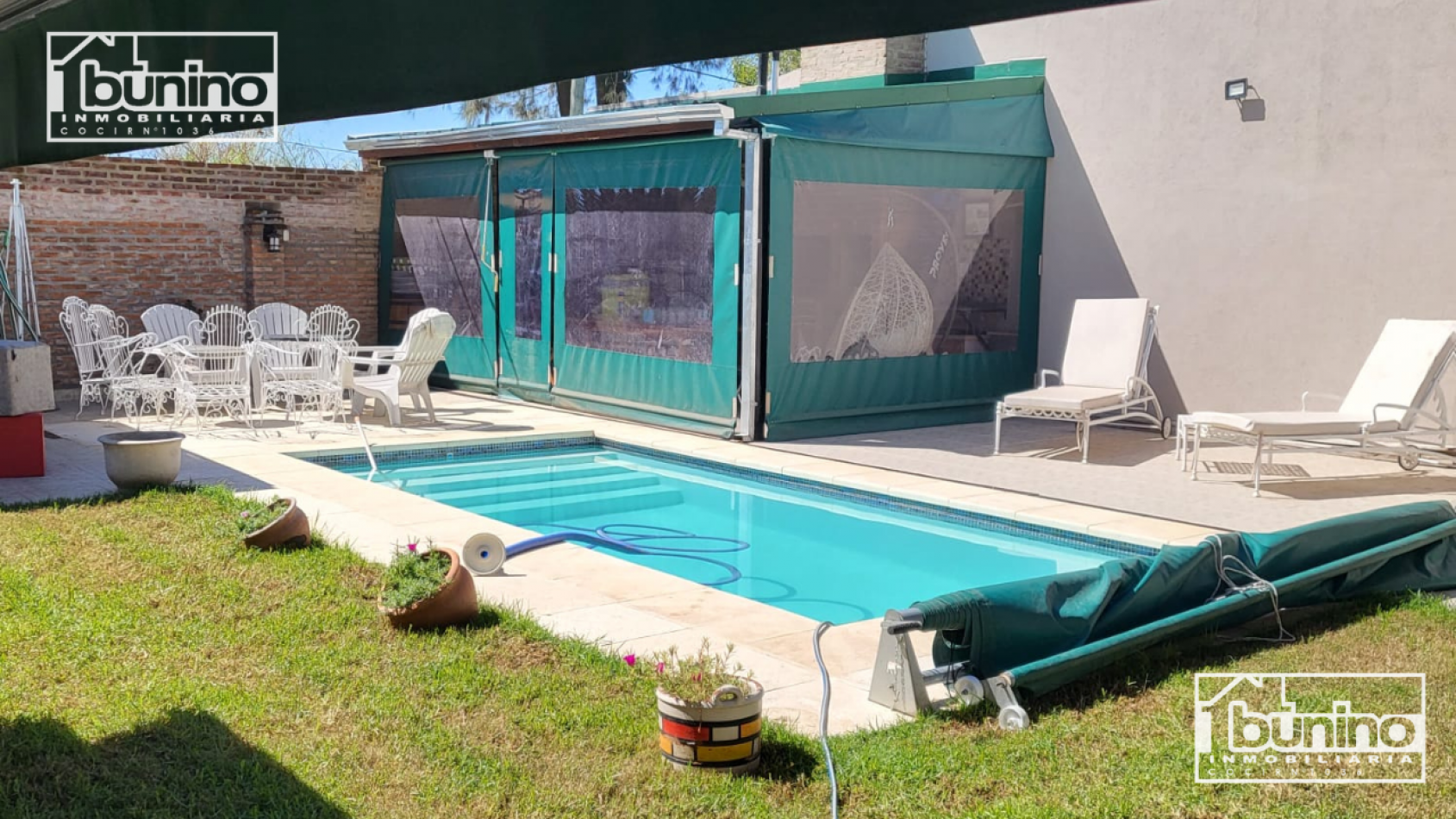 Casa alquiler temporario 2 habitaciones con piscina - Funes