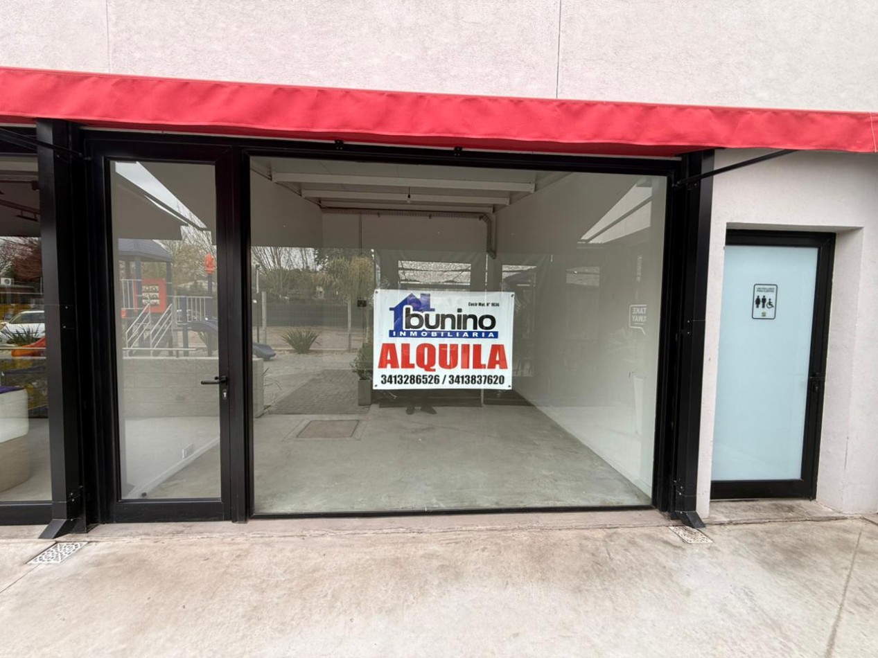 Local comercial en alquiler - Ibarlucea, Paseo comercial